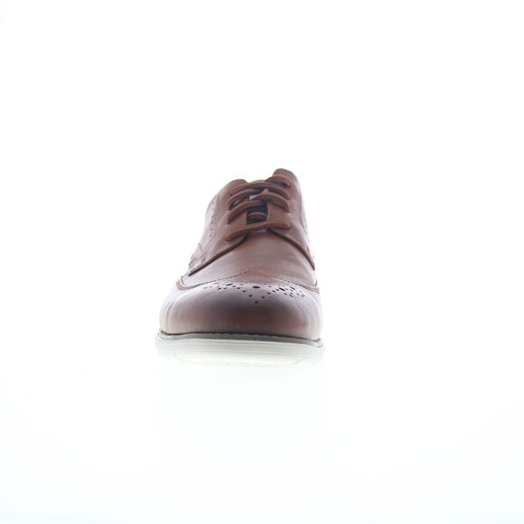 Rockport Mens Total Motion Craft Wingtip Brown Shoes (NWT) - Picture 2 of 4